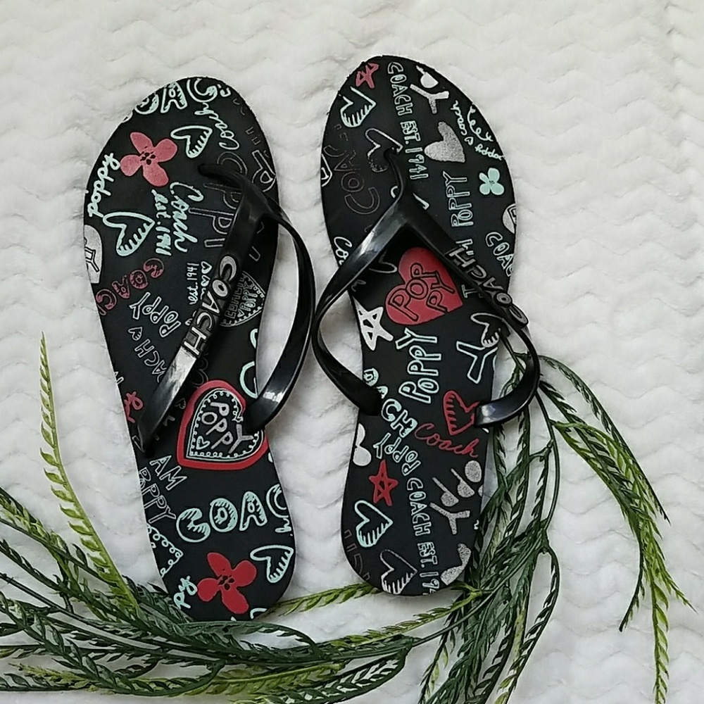 Coach Poppy Flip Flops